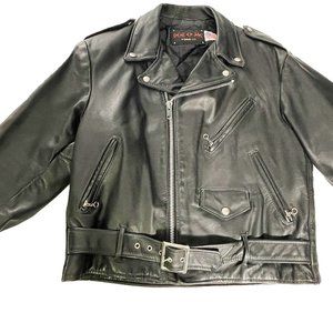 Vintage Schott NYC 418 DuroJac Perfecto Motorcycle Jacket - Sz 44